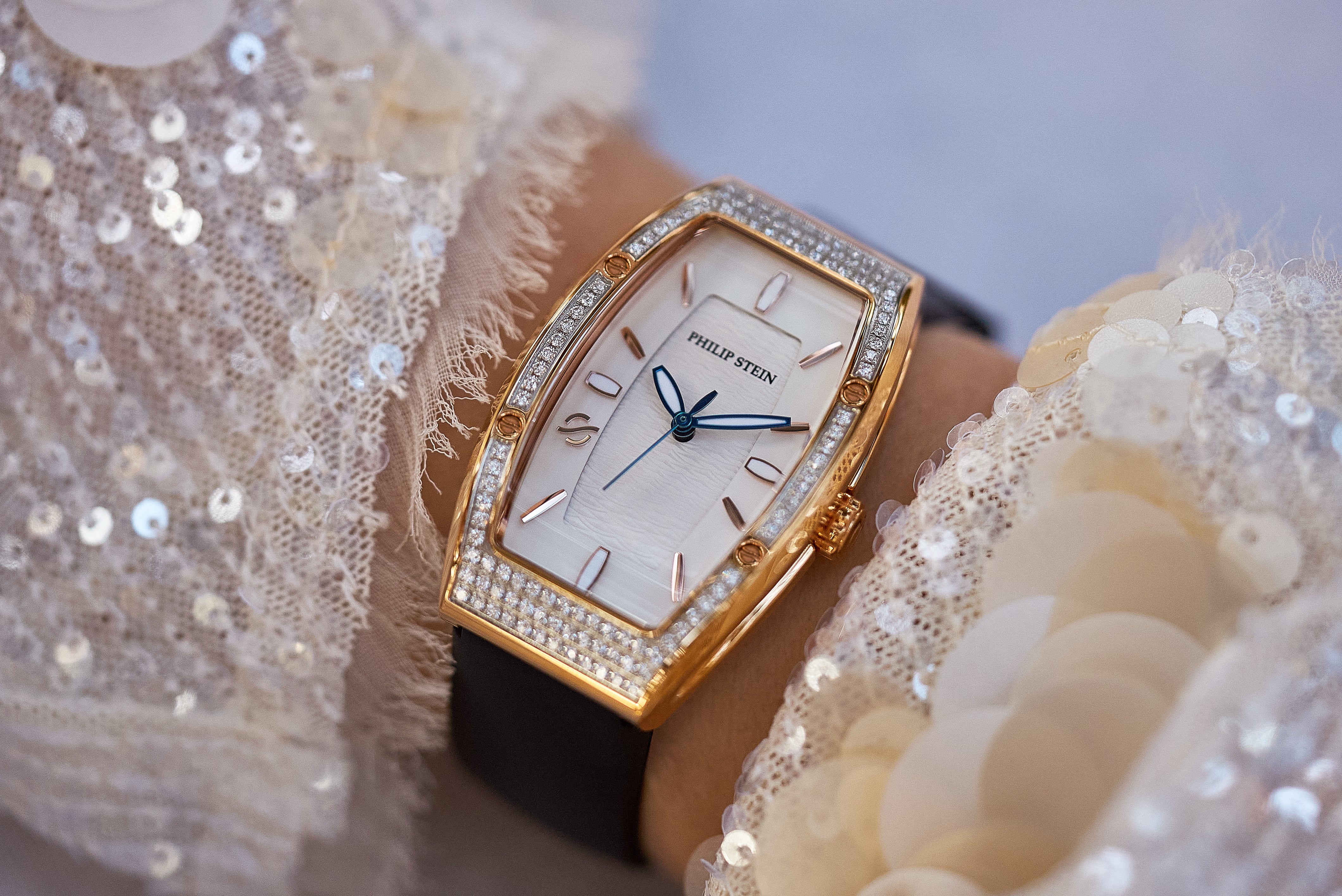 Evolution Mini - Rose Gold Plated Pave Diamond - Image 3