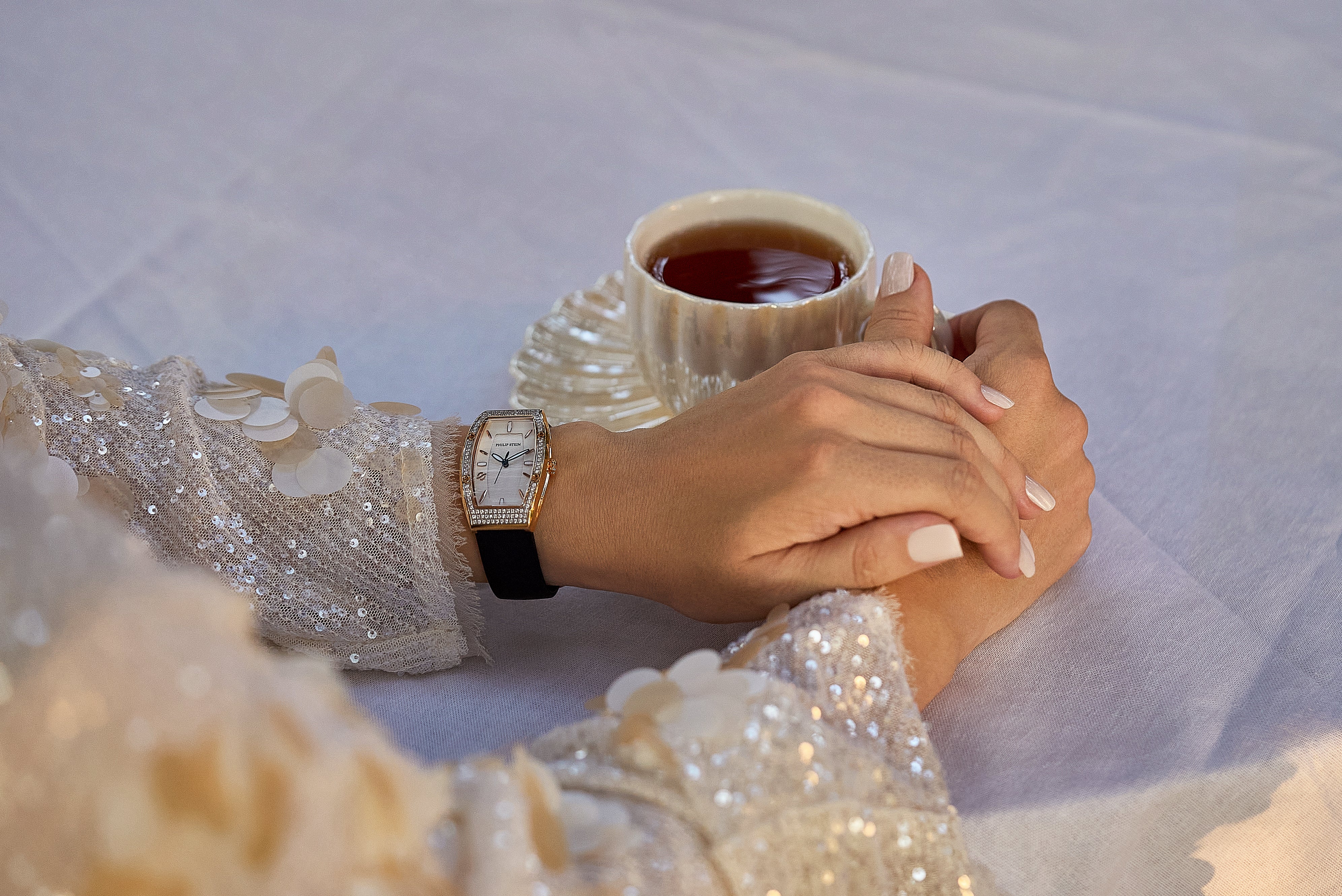 Evolution Mini - Rose Gold Plated Pave Diamond - Image 4